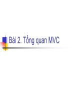 Bài 2. Tổng quan MVC pdf