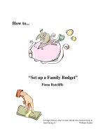 How to... “Set up a Family Budget” Fiona Ratcliffe pptx