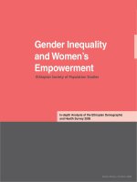 Gender Inequality and Women’s Empowerment pdf