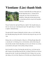 Vientiane (Lào) thanh bình pptx