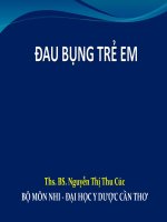 ĐAU BỤNG TRẺ EM doc