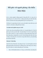 Đối phó với người phỏng vấn thiếu thân thiện pdf