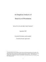 An Empirical Analysis of Street-Level Prostitution doc