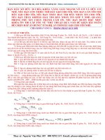 ứng dụng phương pháp quy đổi trong giải toán hóa học