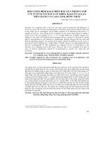 KHẢ NĂNG ĐỆM KALI TRÊN ĐẤT LÚA THÂM CANH 3 VỤ Ở VÙNG CÓ NGUY CƠ THIẾU KALI Ở CAI LẬY, TIỀN GIANG VÀ CAO LÃNH, ĐỒNG THÁP docx