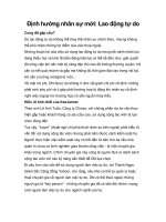 Định hướng nhân sự mới: Lao động tự do ppt