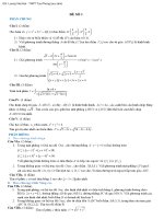 Đề thi thử đại học môn toán năm 2011- 2012 THPT Tuy Phong potx