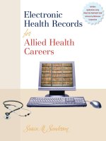 Electronic Health Records for Allied Health Careers potx