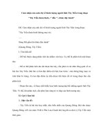 Cảm nhận của anh chị về hình tượng người lính Tây Tiến trong đoạn 