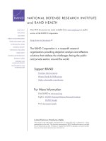 Triage for civil support using military medical assets to respond to terrorist attacks pot