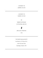 A JOURNEY TO AMERICA IN 1834 pot