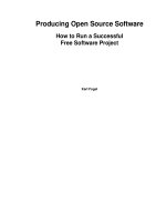 Producing Open Source Software How to Run a Successful Free Software Project docx