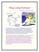 Năng Lượng Hydrogen ppt