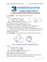 chuong (3) : phép biến đổi hình sao chép hình và quản lý bản vẽ theo lớp