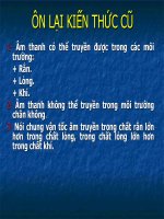 Phản xạ âm thanh tiếng vang ppt