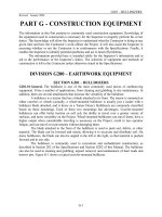 PART G - CONSTRUCTION EQUIPMENT ppt