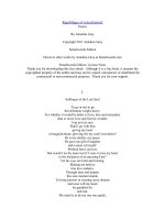 Ramblings Of A Tired Mind- Poems doc