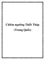 Chiêm ngưỡng Thiết Tháp (Trung Quốc) potx