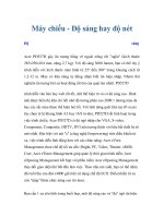 Máy chiếu - Độ sáng hay độ nét ppt