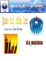 đề tài quản trị nhân lực