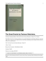 The Great Events by Famous Historians, Volume VI. pptx