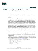SAFE: A Security Blueprint for Enterprise Networks pdf