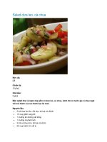Salad dưa leo, cà chua pdf