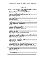 giải pháp nâng cao chất lượng hoạt động tín dụng tại ngân hàng nông nghiệp thanh xuân