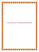 Mẹ lo ngay ngáy vì con đi học lại ốm liểng xiểng ppt