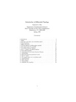 brin, matthew g. - introduction to differential topology