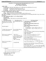 giáo án bài cực trị hàm số - toán 12 - gv.văn thị hòa