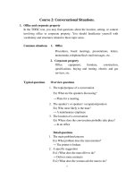 conversational situations in part 3