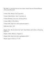 Mergers and Acquisitions potx