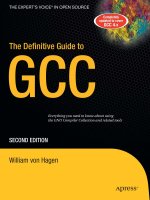 William von hagen   the definitive guide to GCC (2006)