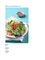 Nộm rau muống tôm tươi pot