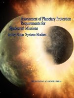 Assessment of Planetary Protection Requirements for Spacecraft Missions to Icy Solar System Bodies pptx