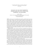 ECOLOGY OF COLD SEEP SEDIMENTS: INTERACTIONS OF FAUNA WITH FLOW, CHEMISTRY AND MICROBES potx