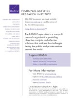 Recent Large Service Acquisitions in the Department of Defense - Lessons for the Office of the Secretary of Defense pot