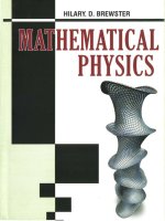 mathematical physics hilary d brewster