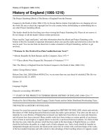 The History of England From the Norman Conquest to the Death of John (1066-1216) docx