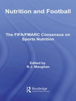 Nutrition and Football The FIFA/FMARC Consensus on Sports Nutrition pdf
