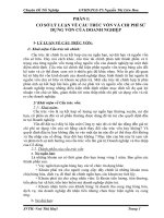 tái cấu trúc vốn và chi phí sử dựng vốn của doanh nghiệp