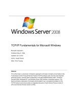 TCP/IP Fundamentals for Microsoft Windows pot