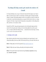 Tự động hồi đáp email, gửi email cho nhóm với Gmail ppt