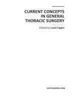CURRENT CONCEPTS IN GENERAL THORACIC SURGERY pdf