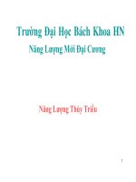 Năng Lượng Thủy Triều