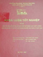 Một số vấn đề đặt ra và giải pháp để nâng cao chất lượng cán bộ quản lý trong các doanh nghiệp nhà nước ở Việt Nam