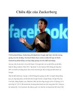 Chiêu độc của Zuckerberg doc