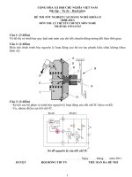 đề thi lý thuyết khóa 2 - công nghệ ôtô - mã đề thi oto - lt (43)