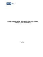 Potential financial stability issues arising from recent trends in Exchange-Traded Funds (ETFs) ppt
